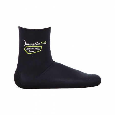 Носки неопреновые Marlin ANATOMIC NYLON ECO, 7mm