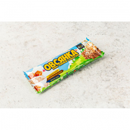 Батончик злаковый "Овсянка Ням-Нямка" с ирисо-сливочным вкусом 30