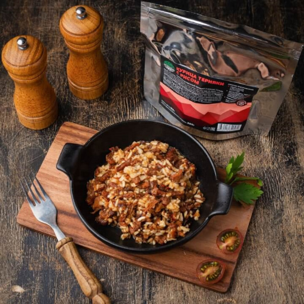 Сублимат Курица терияки с рисом (Кронидов) 85 гр