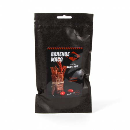 Вяленое мясо Мяссорти (8 пачек по 40 гр) Ранчо Мяссури Гурмэ, 320 гр