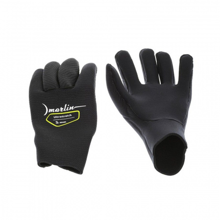 Перчатки неопреновые Marlin ULTRASTRETCH black 3 mm