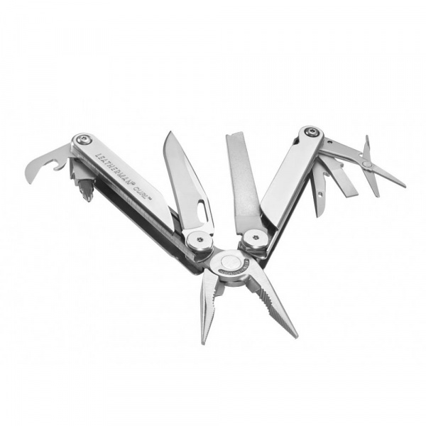 Мультитул Leatherman Curl -832932 100мм 16функц. серебристый карт.коробка