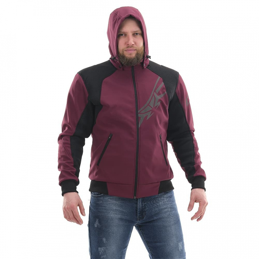 Dragonfly Мототолстовка DF Urban с защитой