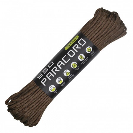Паракорд 550 CORD nylon 30м RUS (brown)