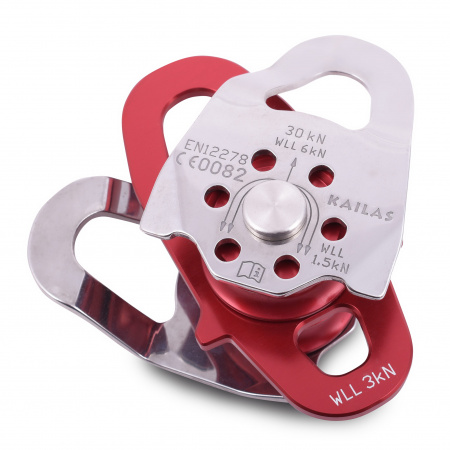 Kailas блок Effy Steel Rescue Small Double Pulley