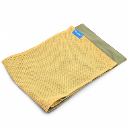 N-Rit охлаждающее полотенце IceMate Cool Towel Double 20*100 зеленый-желтый