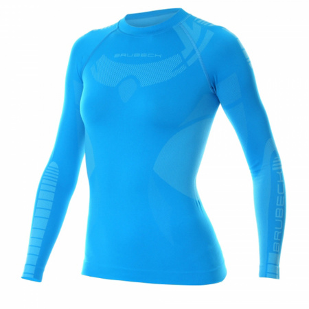 Термобелье женское Brubeck футболка с длинным рукавом зональная DRY