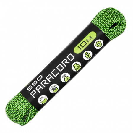 Паракорд 550 CORD nylon 10м RUS (lime snake)