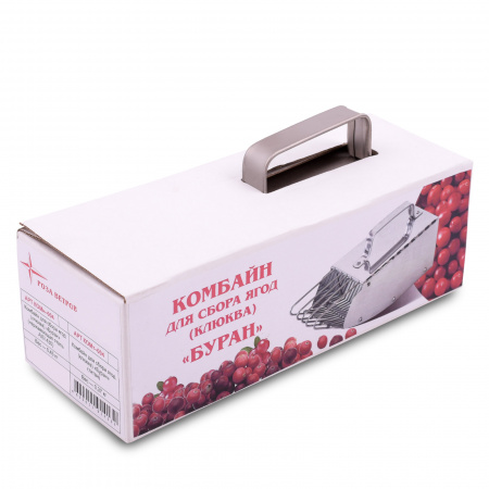 Комбайн для сбора ягод (клюква) БУРАН титан (Роза ветров)