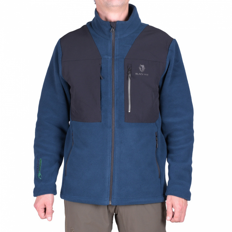 Black Yak куртка флисовая Isaac Jacket темно-синяя (navy) 100