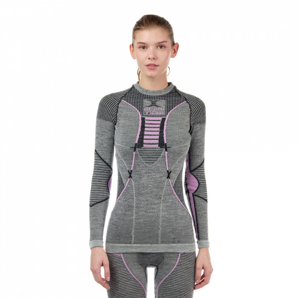 Термобелье женское лонгслив X-Bionic Merino Shirt Round Neck LG SL