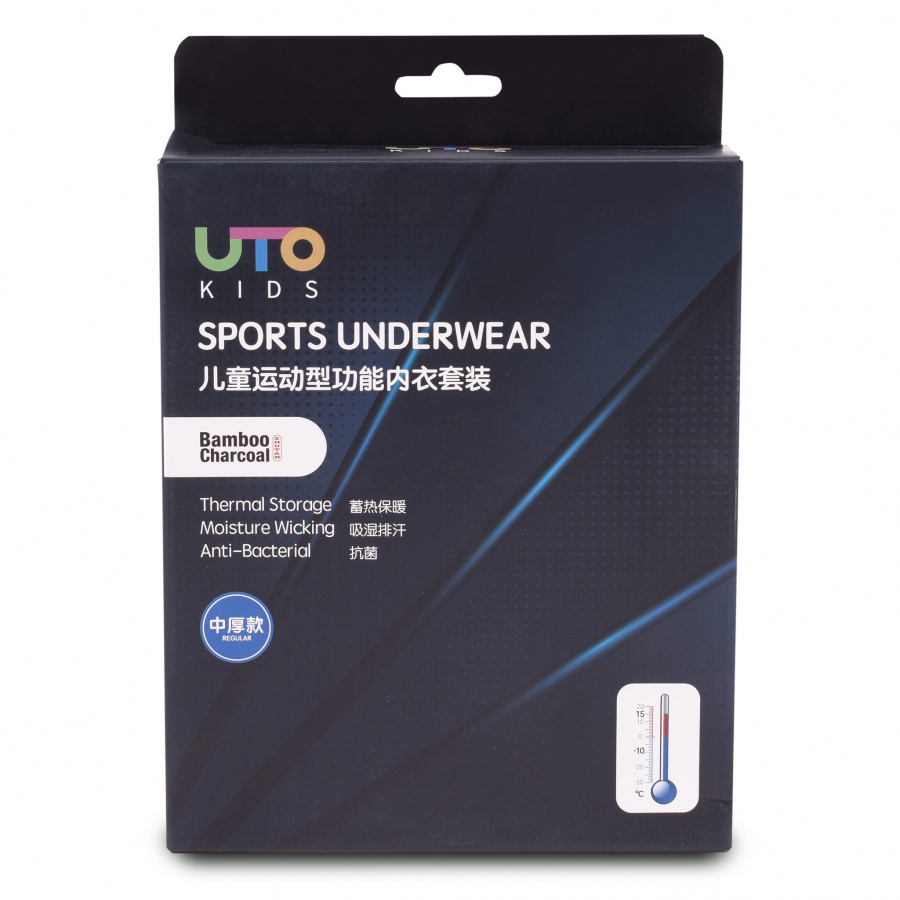 Термобелье детское комплект UTO Children's Sports Bamboo Charcoal
