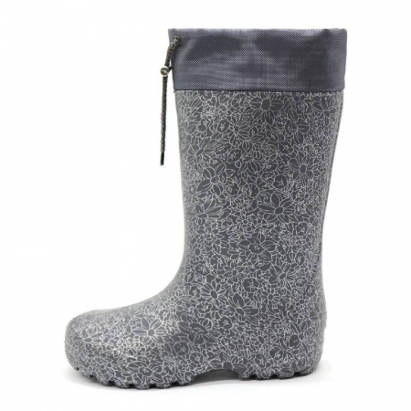 Сапоги EVA АВРОРА -40 с манжетой и вкладышем 36-37 серые