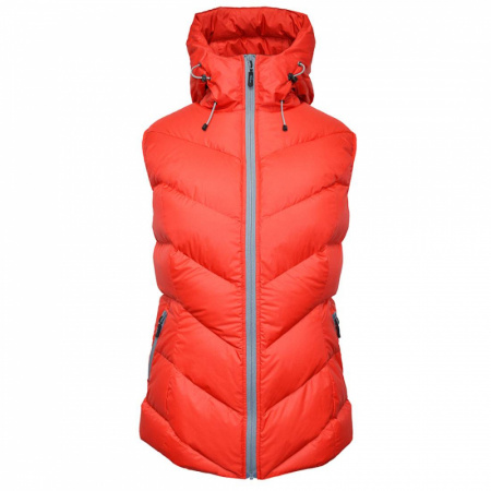 Жилет пуховый BVN Альпина RS красный 52/176