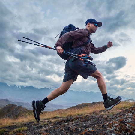 Треккинговая палка складная Naturehike Air Terk EXT2-Carbon CNK2550DS011