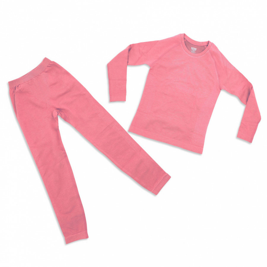 Термобелье детское комплект UTO Children's Thermal 3.0 HeatMax Персиковый (Peach) 150