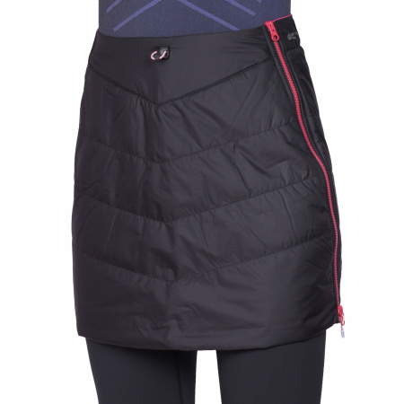 Юбка беговая утепленная Ternua Agile Skrt Black/Azalea XL
