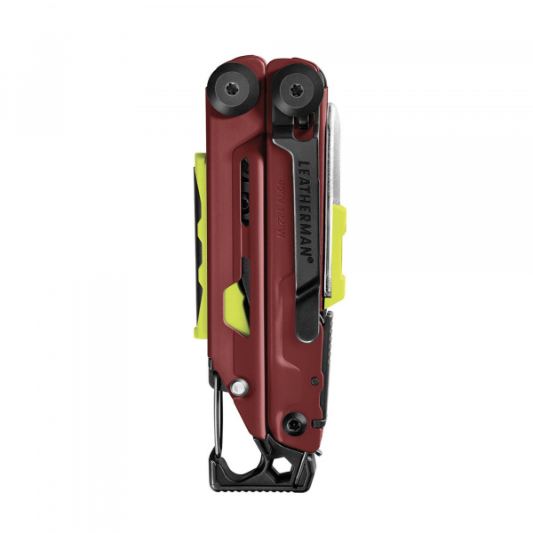 Мультитул Leatherman Signal Crimson -832745 115мм 19функций красный нейлоновый чехол карт.коробка