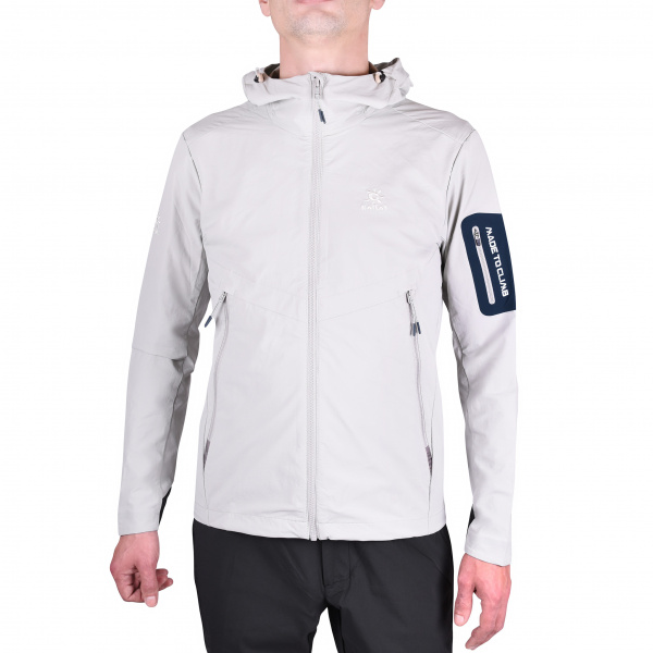 Kailas ветровка Lightweight Hooded KG205102 р L Светло-серый (11425)