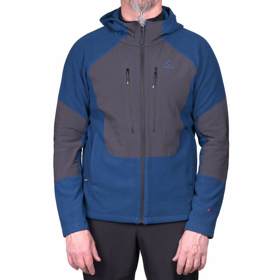 Куртка флисовая Kailas Fleece Jacket KG2242114 Темно-синий/Черный (10168) L