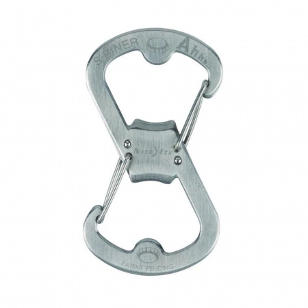 Брелок для ключей NiteIze S-Biner Ahhh стальной