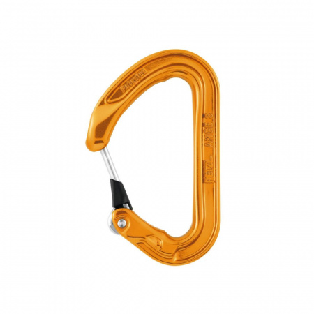 Карабин Petzl Ange S немуфтованный оранжевый