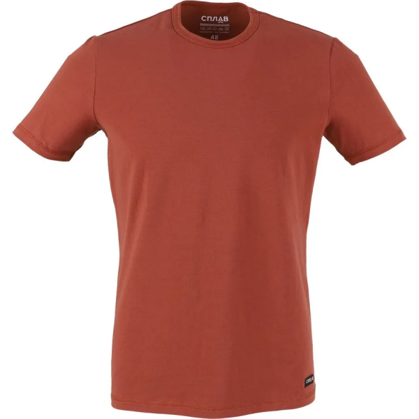Футболка Сплав stretch кирпичная 58