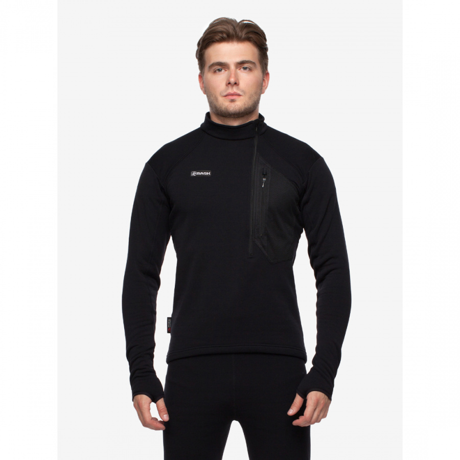 Термобелье фуфайка BASK PS Explorer V2 черная 46