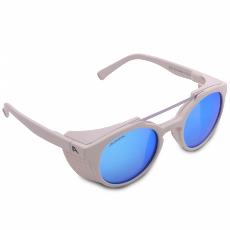 Очки солнцезащитные ALPINA Glace Cool-Grey Matt/iceblue mirror, side part cool-grey matt