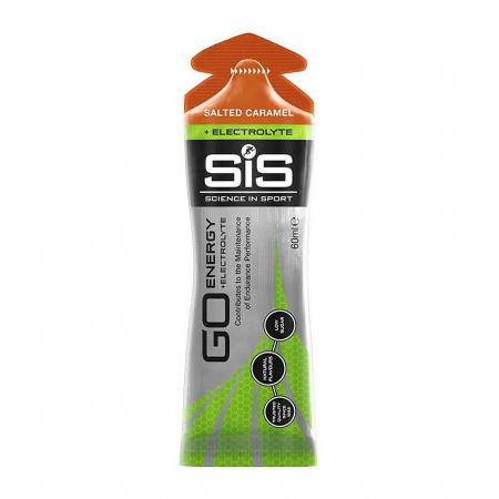 Гель энергетический с электролитами SIS Go PLUS Electrolyte Gel, Соленая Карамель, 60мл