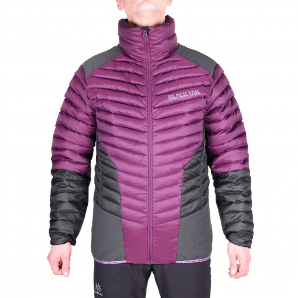 Black Yak Куртка гибрид HYBRID JACKET (без капюшона) фиолетовая (purple) 100 (eu 50 us M)