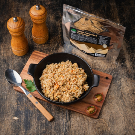 Сублимат Каша гречневая с курицей (Кронидов) 88 гр