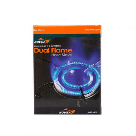 Горелка газовая со шлангом Kovea Dual Flame Stove KGB-1302