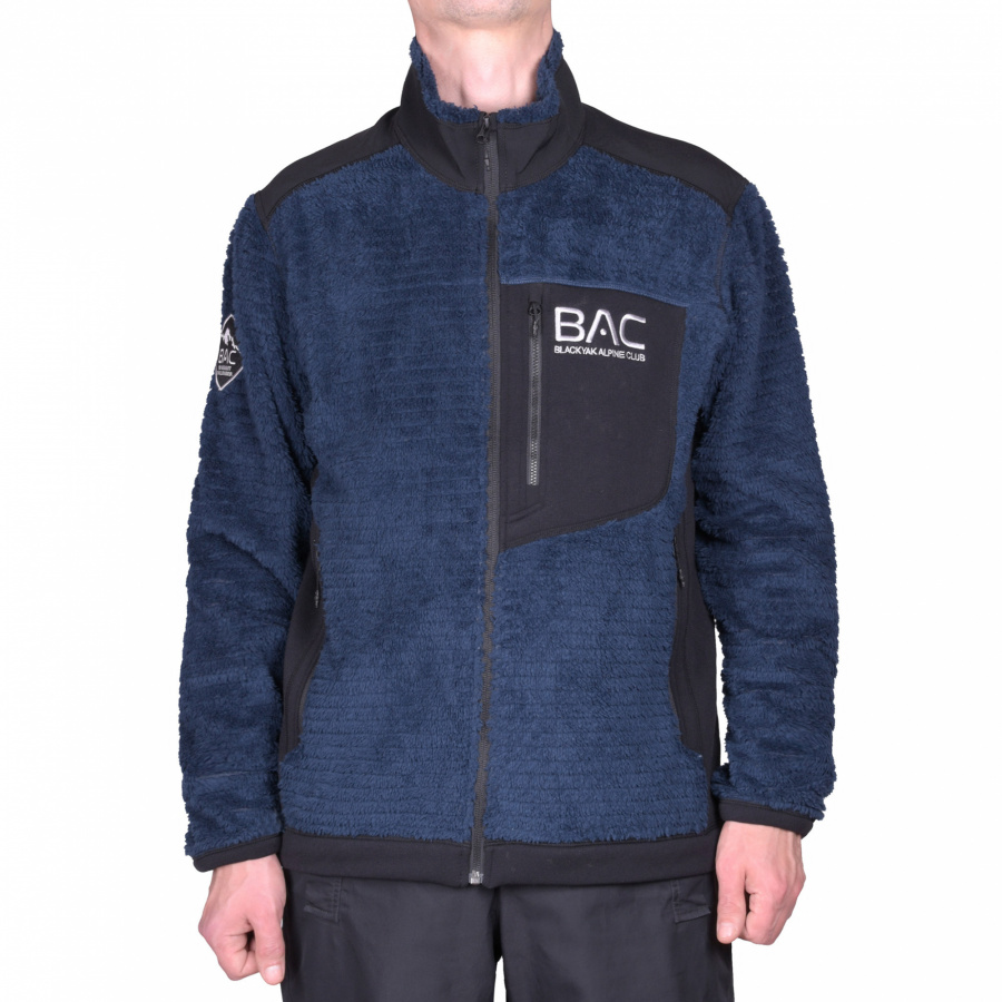 Black Yak Куртка флисовая Deogyu Jacket темно-синяя (navy) 95 Black Yak Куртка флисовая Deogyu Jacket темно-синяя (navy) 95