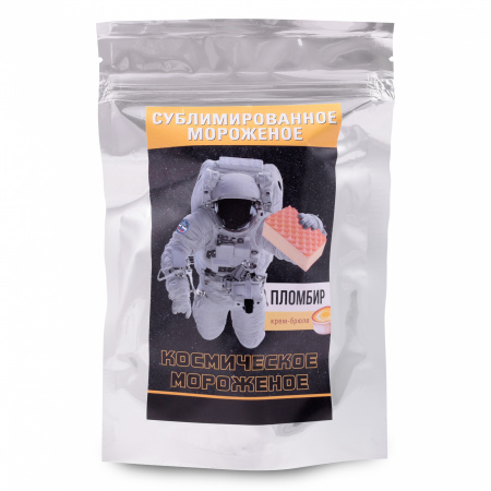 Космическое мороженое Крем-брюле