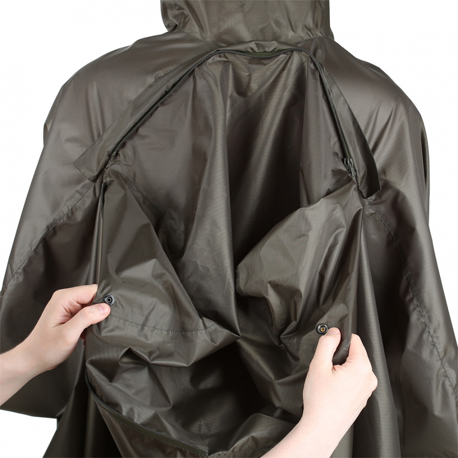 Накидка-Пончо Сплав Dromader тафета рип-стоп проклеенная