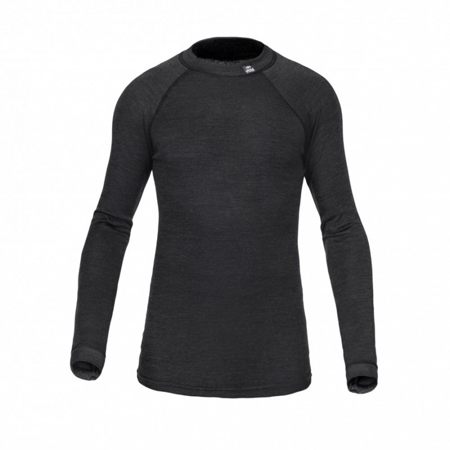 Термобелье мужское Satila футболка с длинным рукавом Bjorkan темно-серая S (44)