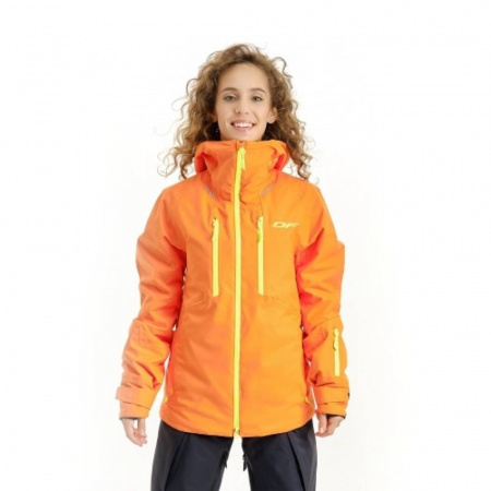 Dragonfly Куртка горнолыжная утепленная Gravity Premium Woman Orange-Yellow 2023 (M)