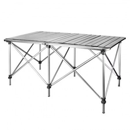 Стол складной BRS Z32 126*69 серебристый