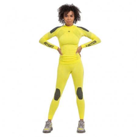Термобелье V-Motion комплект Alpinesports (ж) желтый неоновый S