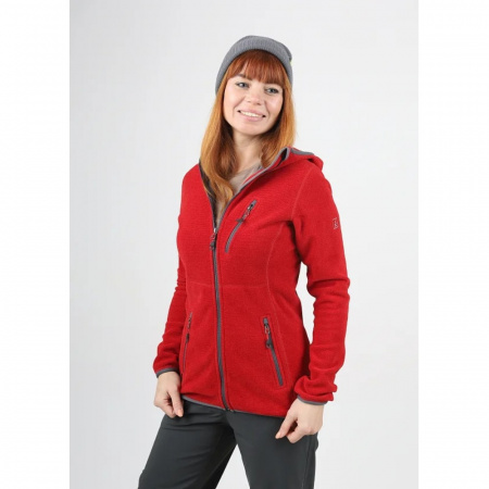 Куртка женская Сплав Palmyra Polartec Woven Inspired красная 42/164