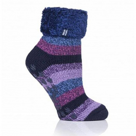 Термоноски женские LOUNGE, navy stripe (37-42)