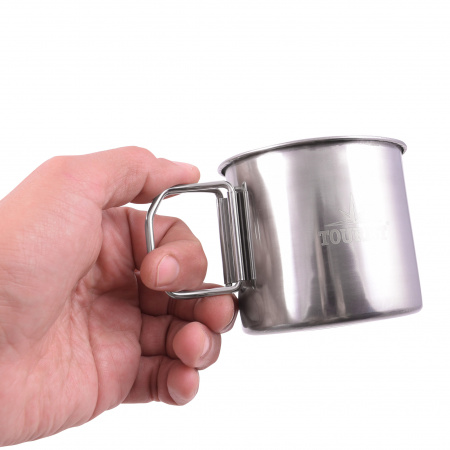 Кружка MUG FOLD-340 мл, складные ручки, «Tourist»