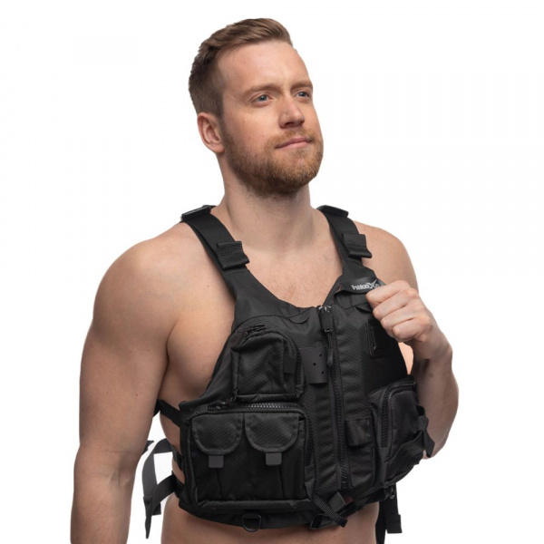 Спасательный жилет (страховочный) HikeXp Hook Black S/L