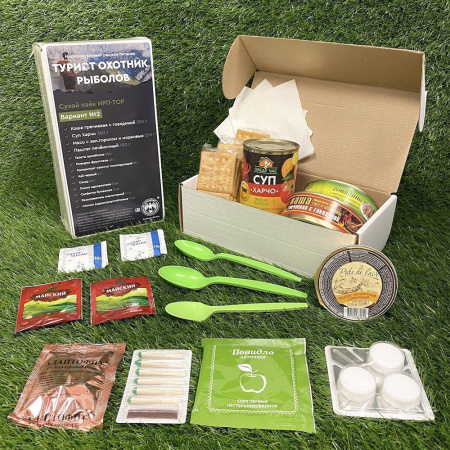 Сухой паек ТУРИСТ ОХОТНИК РЫБОЛОВ Вариант 2 (ИРП-ТОР2) Спецпит