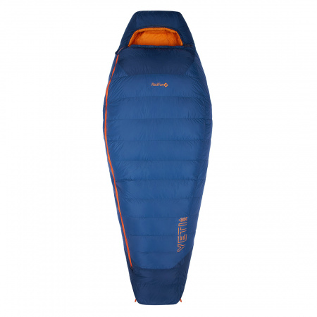 Red Fox Спальный мешок пуховый Yeti -30C right (Long, 9723/деним/оранжевый)