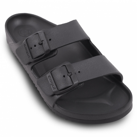 Тапочки (шлепанцы) COQUI женские 8302 черные, Black, 41