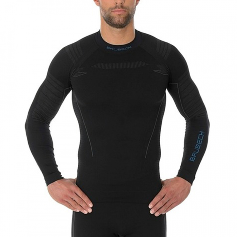 Термобелье мужское Brubeck футболка с длинным рукавом THERMO NILIT HEAT