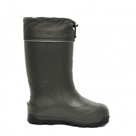 Nordman Quaddro сапоги муж. из ЭВА с подошв. из ТЭП, утепл, с манж, олива+чер.подошва, без шипов