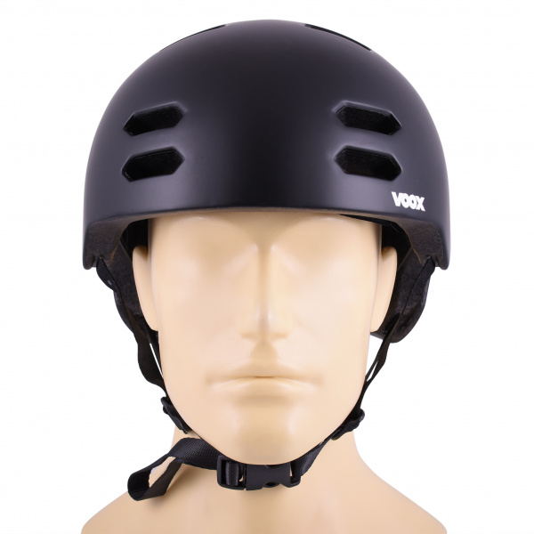Велошлем VOOX Free Helmet mat black (S/M)